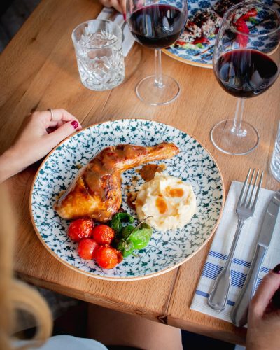 Menú del día en el centro de Madrid